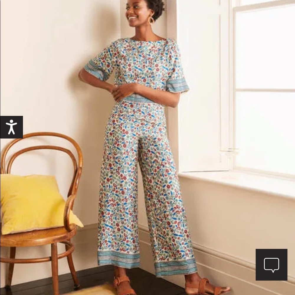 NWT Boden Elizabeth Top. Pants available.